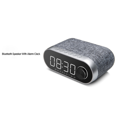 Bluetooth speaker Unique dual alarm clock  function