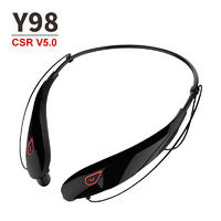 Sports running stereo headphone hanging neck long standby wireless bluetooth headset