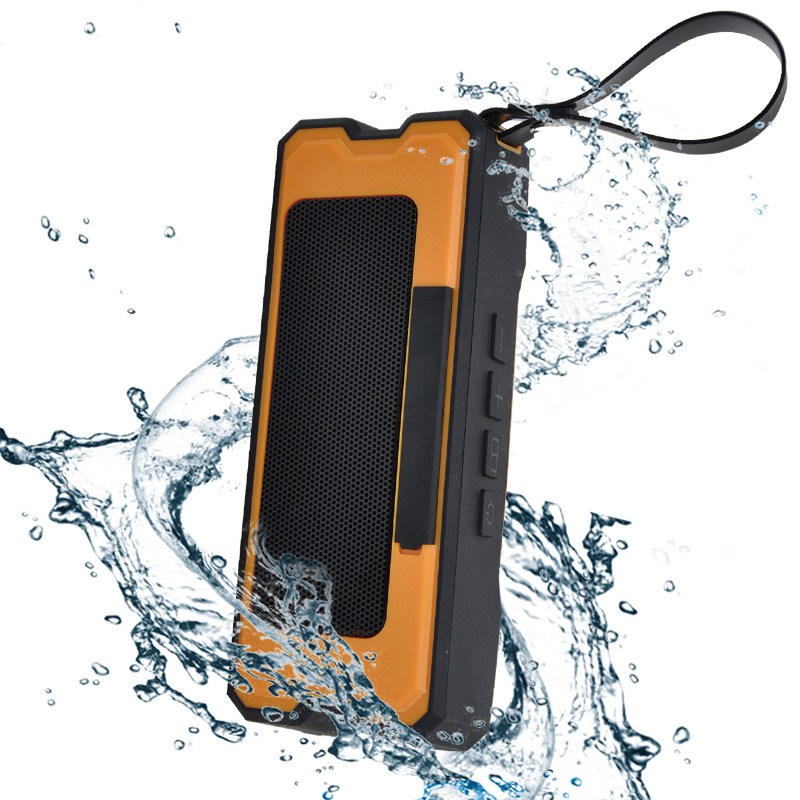 Portable  IPX7 Waterproof Dustproof Bluetooth Speaker Simple Design